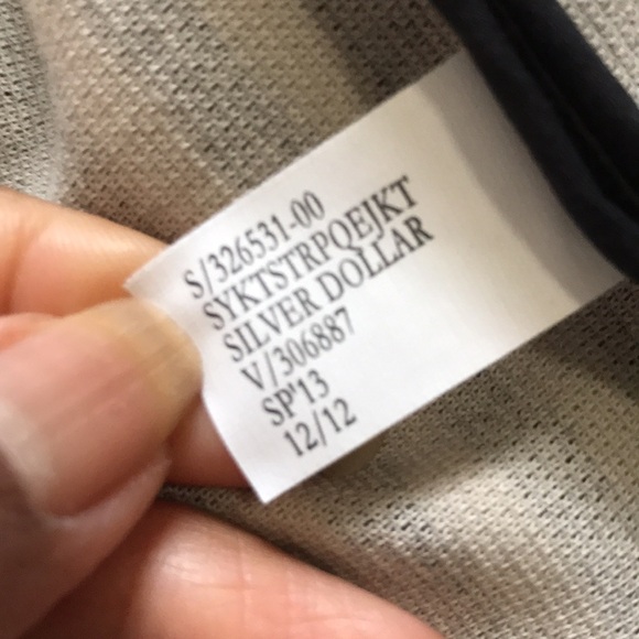 🐬 Banana Republic Striped Knit Blazer - Picture 5 of 13